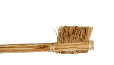 Il primo spazzolino da denti